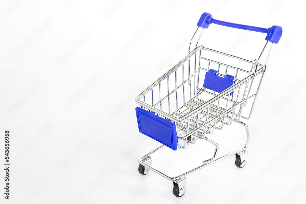 shopping trolley supermarket trolley isolated on white background shopping trolley supermarket trolley isolated on white background