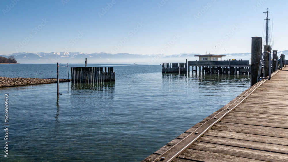 Fototapeta premium Langenargen, Perle am Bodensee