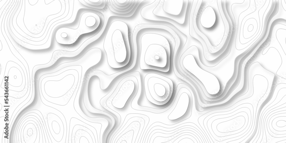 Abstract topographic contours map background, Vector contour topographic map background. Topography and geography map grid abstract backdrop.	

