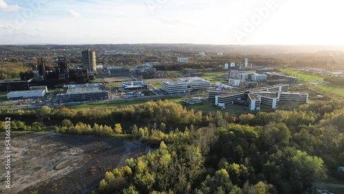 Technologiepark PHOENIX auf dem Gelände des ehemaligen Stahlwerks Phoenix West in Dortmund