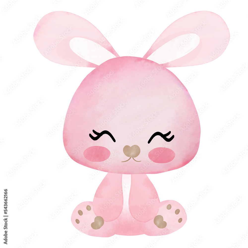 cute pink baby bunnies , baby rabbit girl poses, sit, stand up, wave, smile, sleep cute pink baby bunnies , baby rabbit girl poses, sit, stand up, wave, smile, sleep