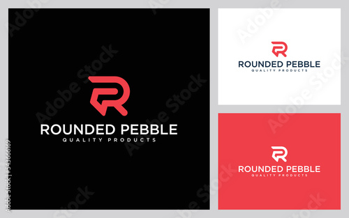 Letter RP Logo Template Design Vector Illustration.