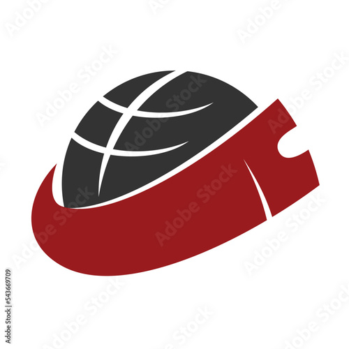 Ticket Design Concept Logo Icon Illustration Brand Identity
