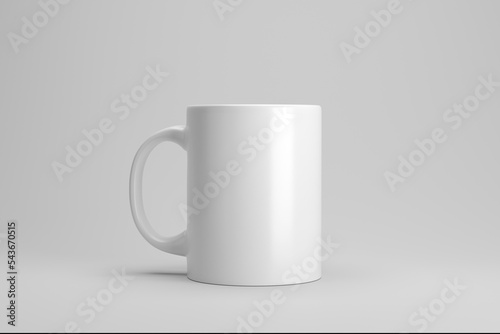 Mug mockup / white coffee cup template