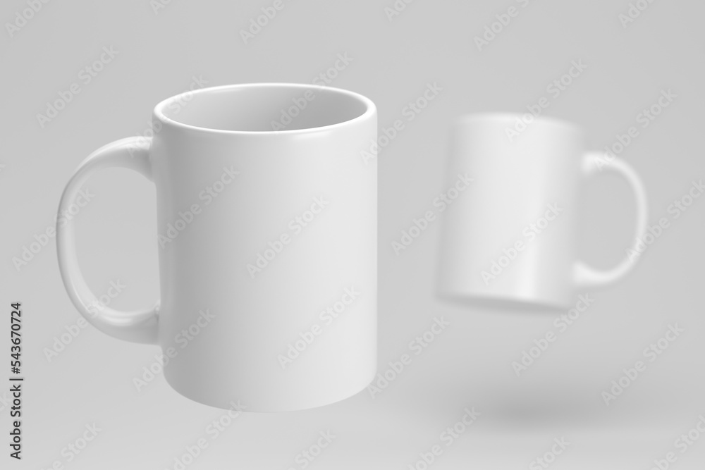Mug mockup / white coffee cup template Mug mockup / white coffee cup template