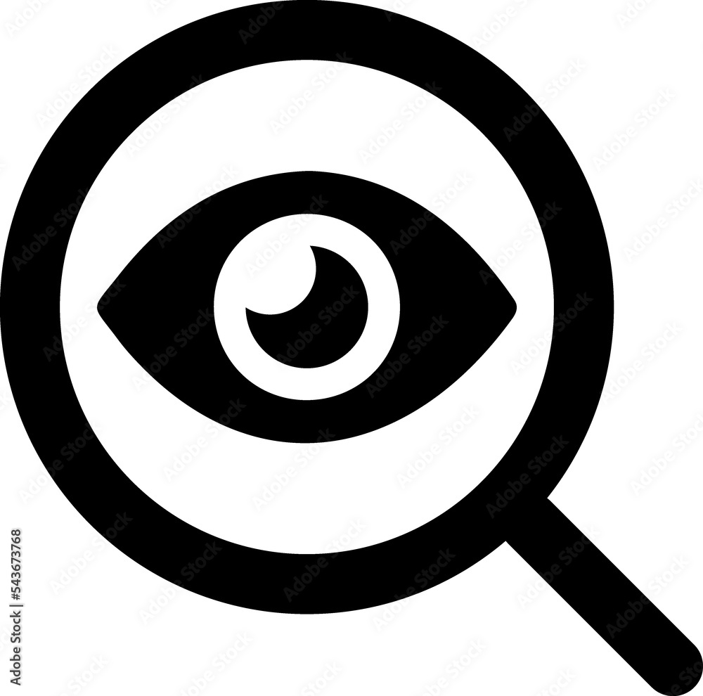 Hunter Eye View Magnifying Glass Search Icon Hunter Eye View Magnifying Glass Search Icon