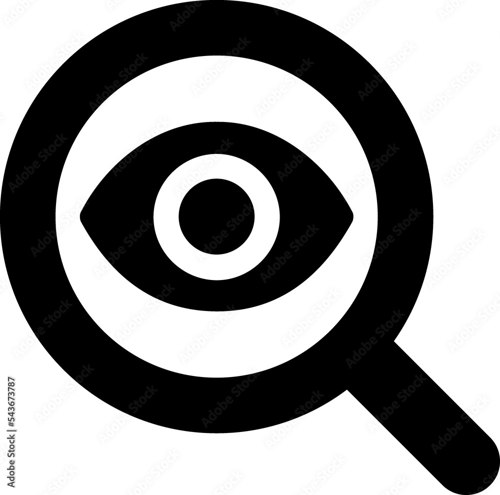 Hunter Eye View Magnifying Glass Search Icon Hunter Eye View Magnifying Glass Search Icon