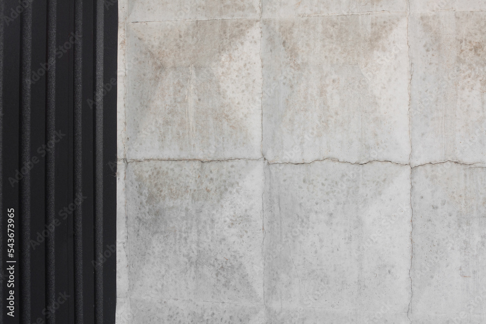 Dirty rough surface texture of sand screed cement and iron, old gray ...