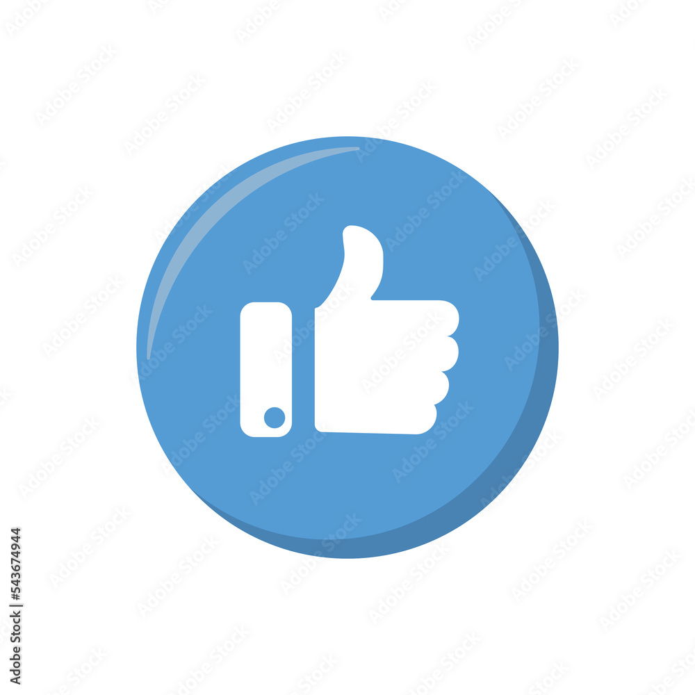 Emoji icon. thumb up, approval social media emoticon reaction, vector illustration. Emoji icon. thumb up, approval social media emoticon reaction, vector illustration.