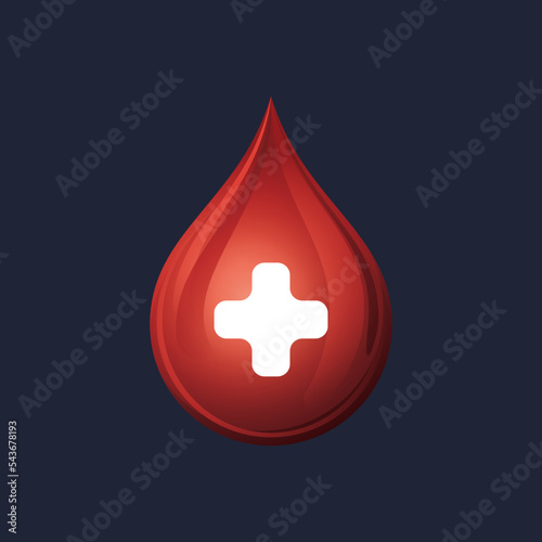 Game UI asset. Gaming user interface health points icon. vector illustration