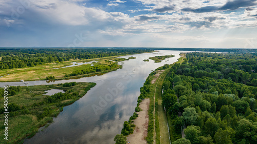 Bug river, near the village of Kania Nowa, central Poland