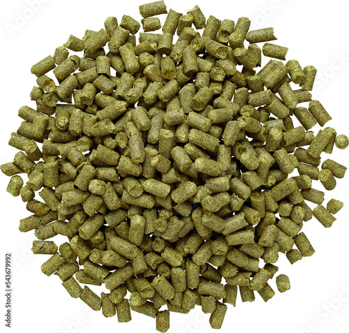 Fotobehang Hop pellets for brewing