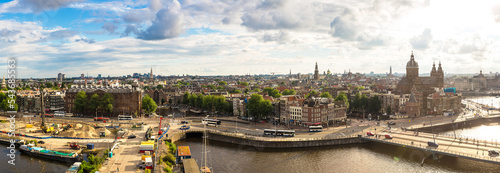 Canvas Print St. Nicolas Church in Amsterdam