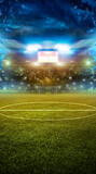 Final estádio futebol copa do mundo noite luzes