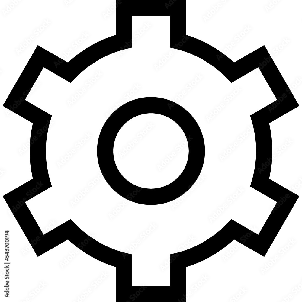 Settings line icon Settings line icon
