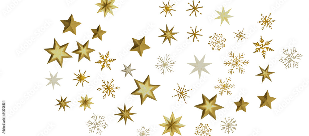 Christmas background design of snowflake and snow falling in the winter 3d illustration Christmas background design of snowflake and snow falling in the winter 3d illustration