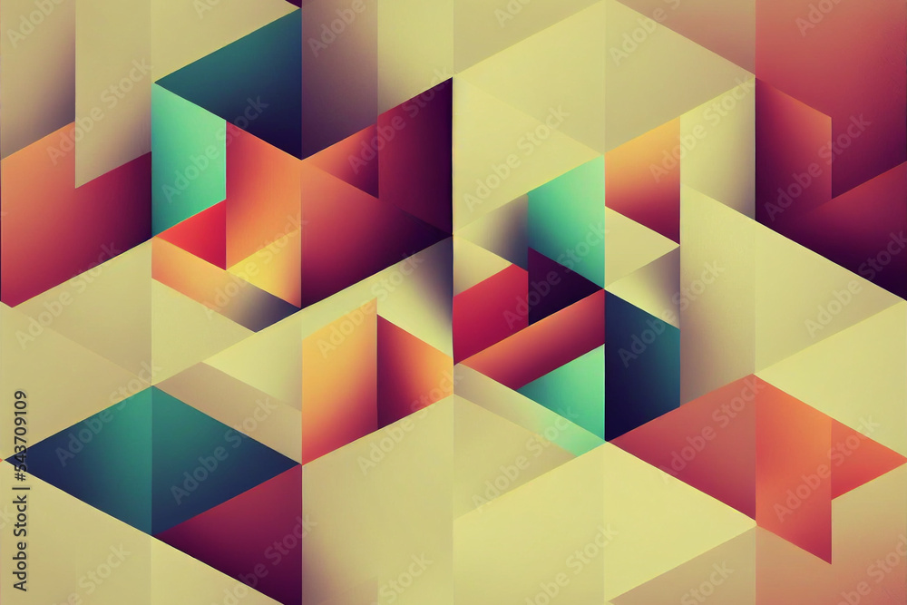 Abstract Cube Pattern Abstract Cube Pattern