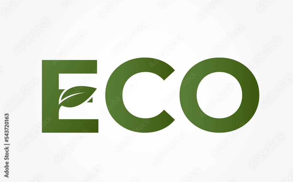 eco icon. eco friendly, ecology and environment symbol. vector color image eco icon. eco friendly, ecology and environment symbol. vector color image