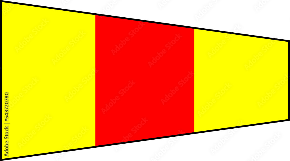 Fototapeta premium International maritime signal flag