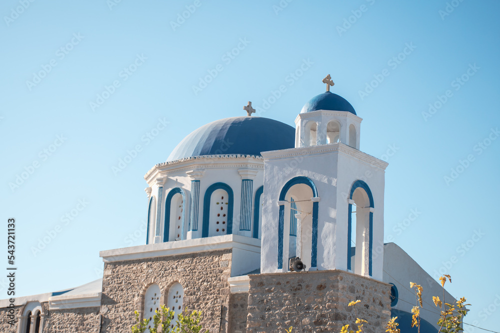Obraz premium Actual full size greek architecture in Kos