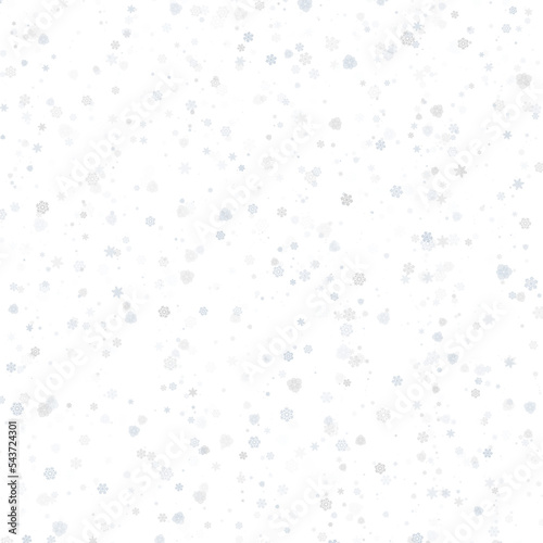 Obraz na plátně snow falling, transparent png