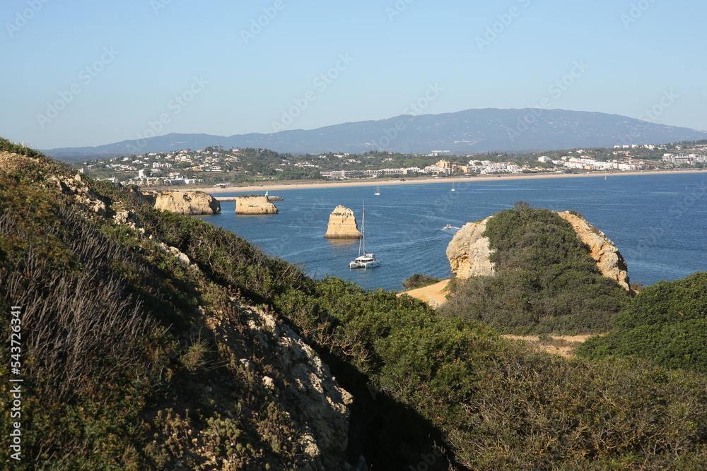 view of the coast of the island of island