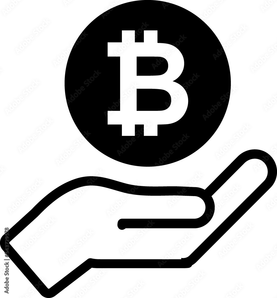 Bitcoin sign Bitcoin sign