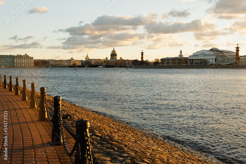 Hare island in St. petersburg