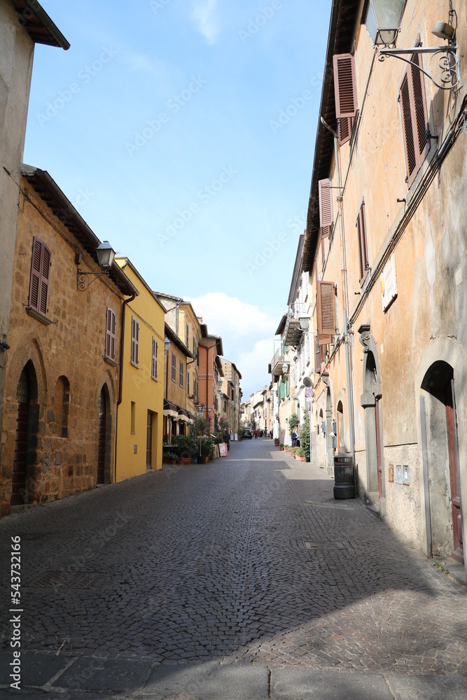 Old town of Orvieto, Italy Umbria 