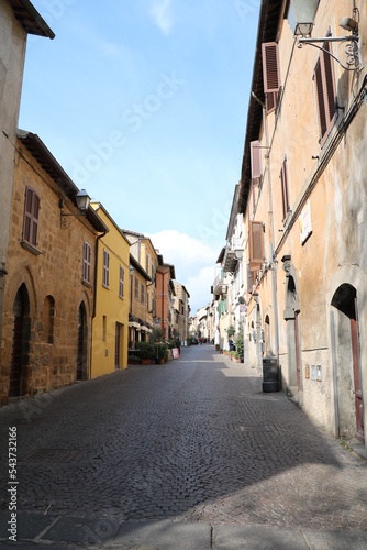 Fototapeta Naklejka Na Ścianę i Meble -  Old town of Orvieto, Italy Umbria 