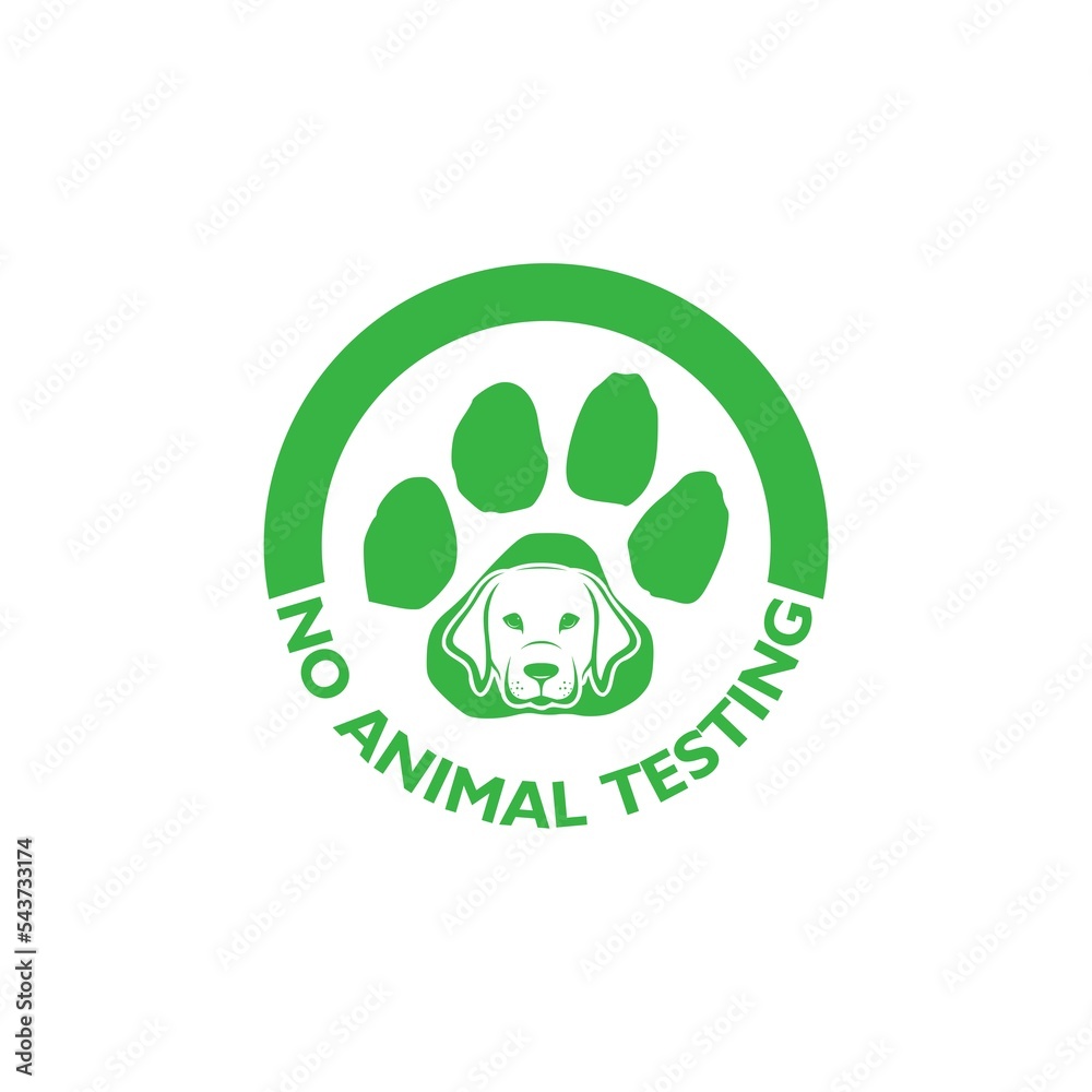 Cruelty free label. Not tested on animals stamp isolated on white background Cruelty free label. Not tested on animals stamp isolated on white background