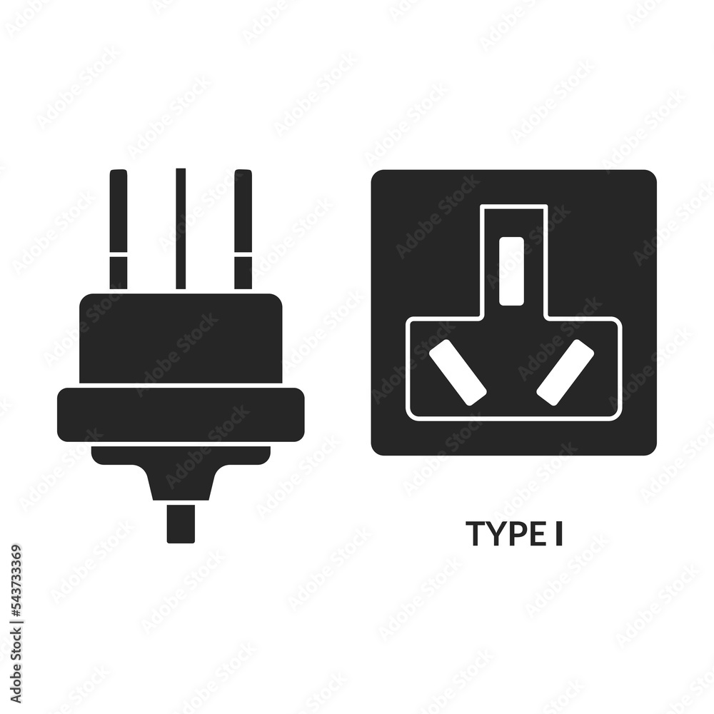 Socket vector icon.Black vector icon isolated on white background socket. Socket vector icon.Black vector icon isolated on white background socket.