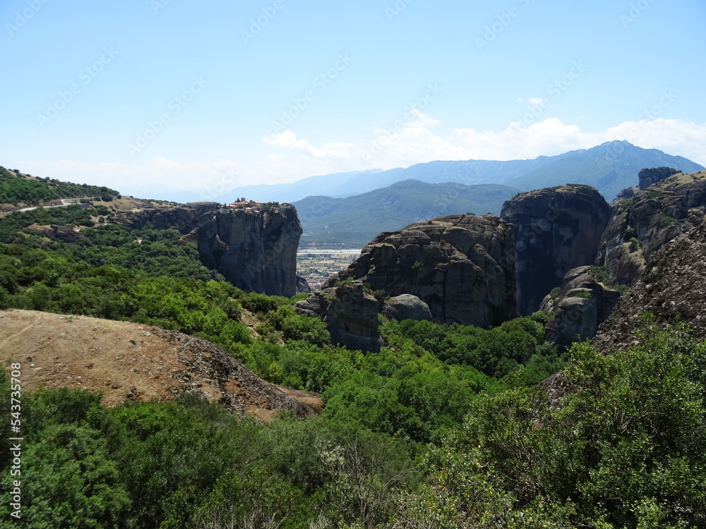 Naklejka premium Meteora in Greece