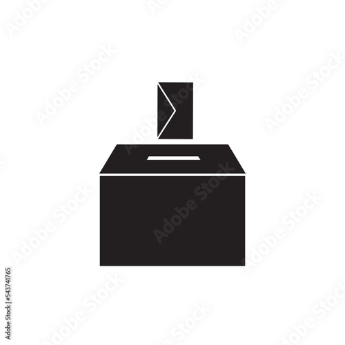 charity box icon logo vector design template