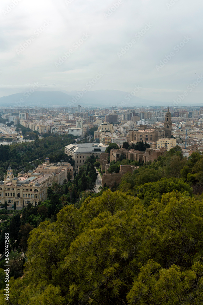 View of Malaga from the Alcazaba