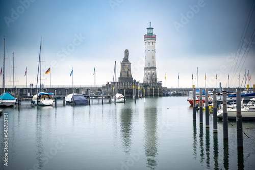 Lindauer Hafeneinfahrt Bodensee photo