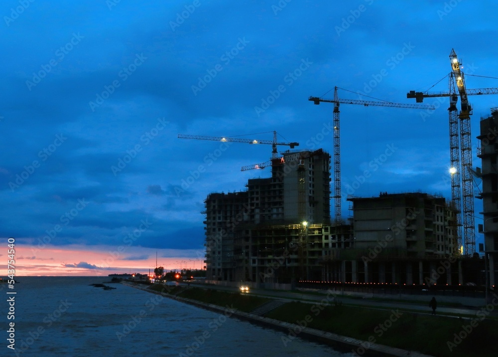 Fototapeta premium building under construction