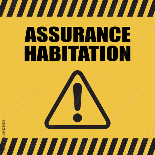Logo assurance habitation.
