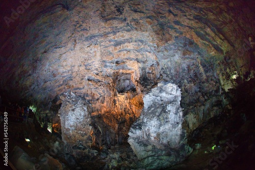 Cacahuamilpa caves in Gerrero, Mexico photo