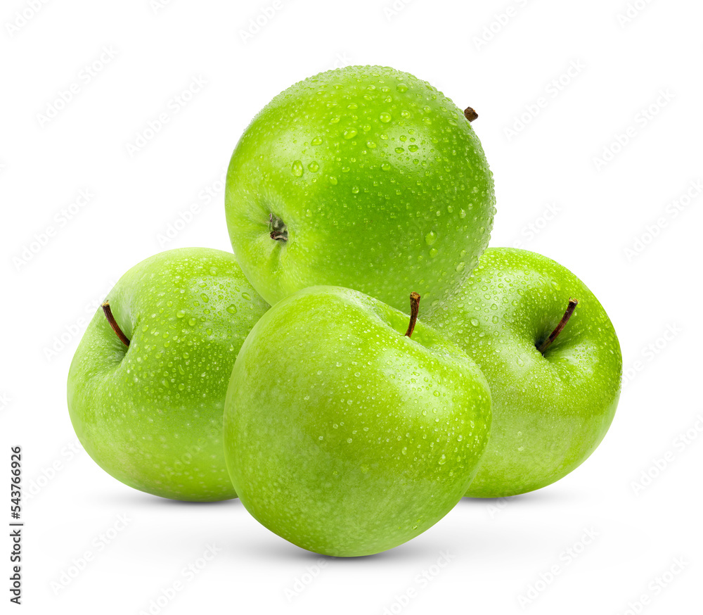 Green Apple Isolated on transparent png Green Apple Isolated on transparent png