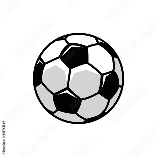 Football ball icon vector design template