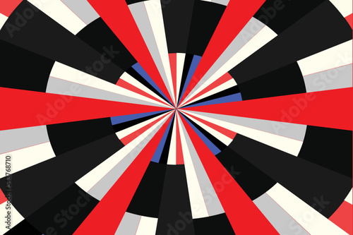 Swirling radial pattern background. Vector illustration of eps.10
