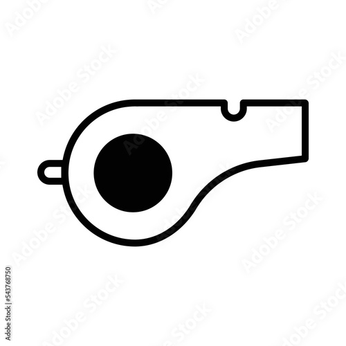 Whistle icon vector design template