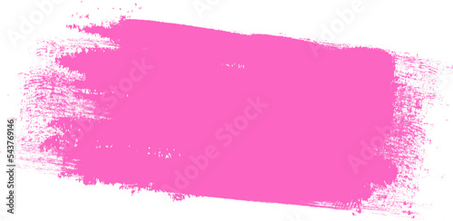 Pink brush stroke isolated on background. Paint brush stroke vector for pink ink paint, grunge design element, dirt banner, watercolor design, dirty texture. Trendy brush stroke, vector illustration