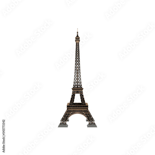 Eiffel Tower isolated © onay