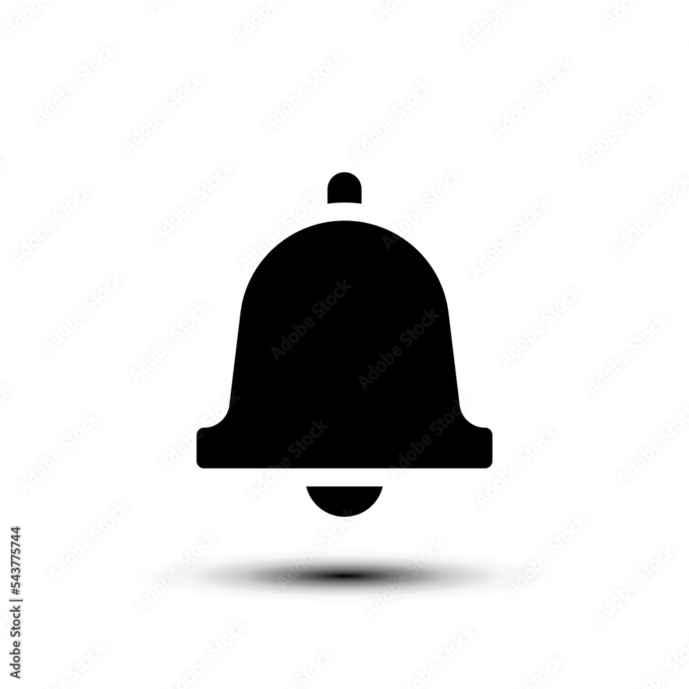 Bell icon. flat design vector illustration for web and mobile Bell icon. flat design vector illustration for web and mobile