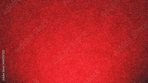 コンクリートの壁に赤のライトを照らした背景素材。