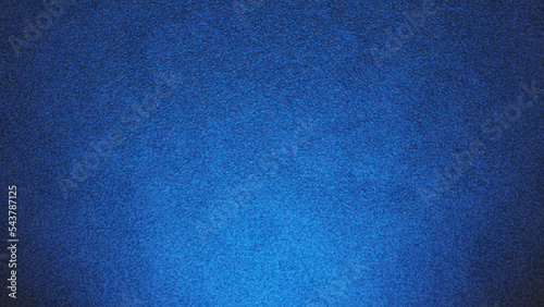 コンクリートの壁に青のライトを照らした背景素材。