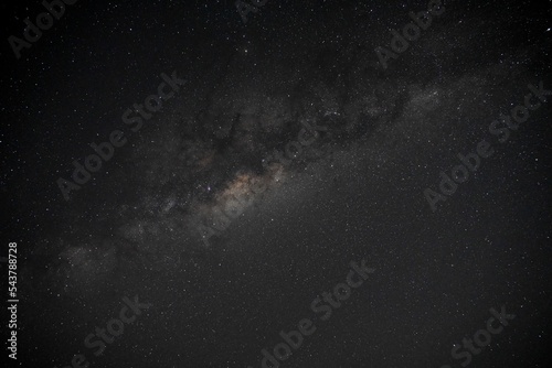 Scenic view of the Milky Way in a dark night sky