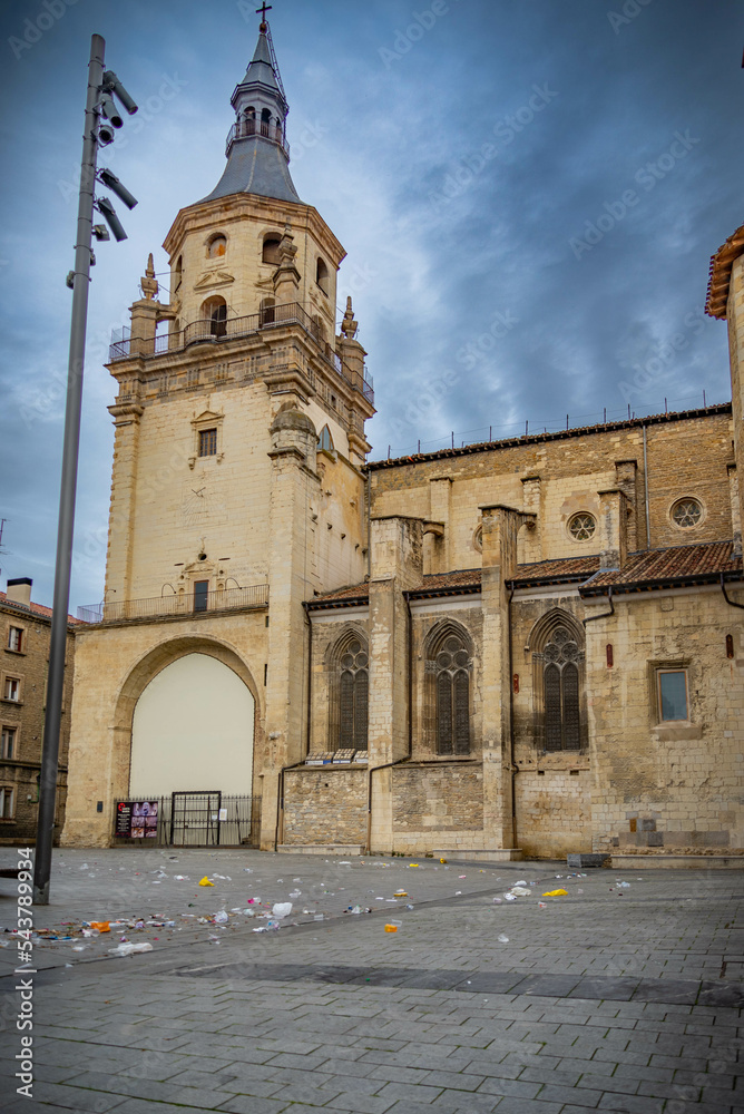 Santa Maria de Vitoria Catedral diocesana de Vitoria España